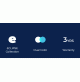 ECLIPSE Courtesy Light CL30 - Blue and White - Dual Color - Eclipse Collection - 60-0480 - 010-04470-00 - Lumishore